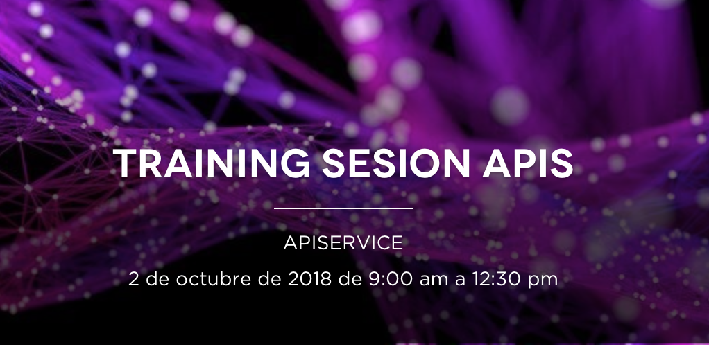 APISERVICE Training Sesion APIs