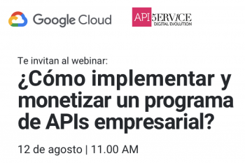 Invitación a Webinar de APIs y Monetización