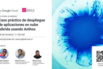 Webinar : Caso práctico de despliegue de aplicaciones en nube híbrida usando Anthos
